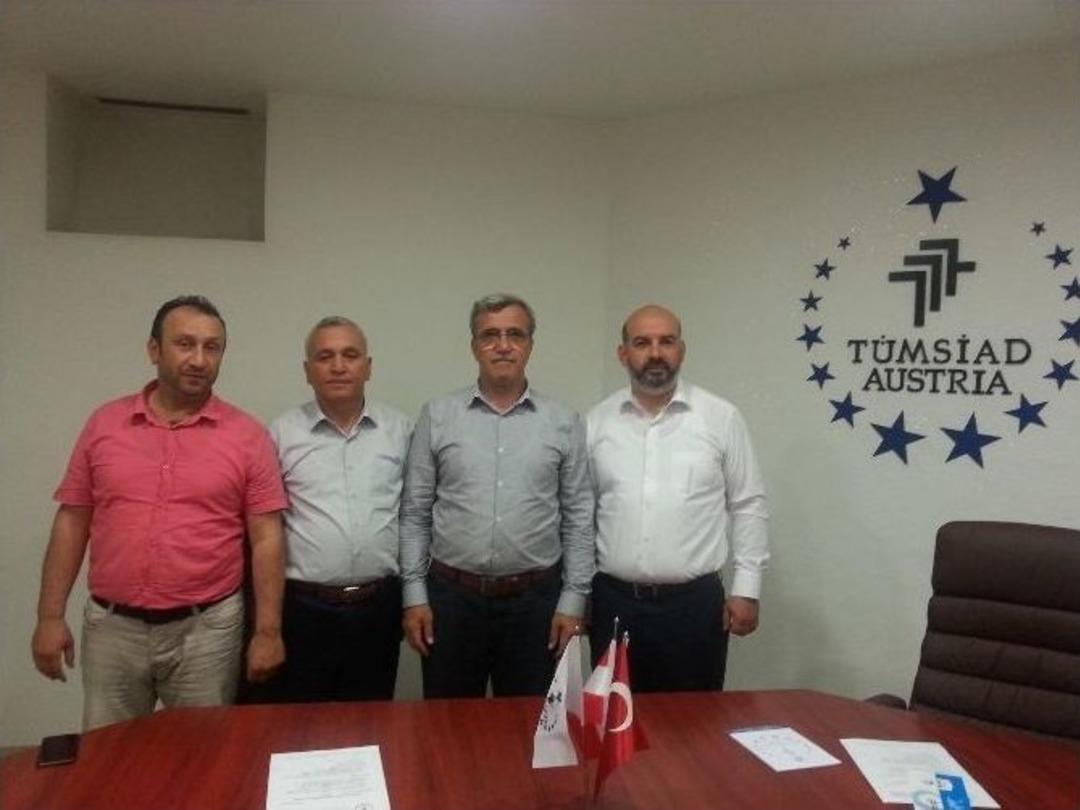 Başkan Akcan Avusturya&rsquo;da Hemşehrileri İle Buluştu