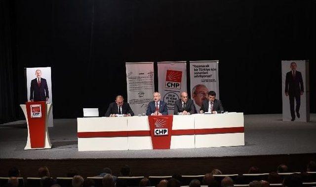 Kılıçdaroğlu, Chp’li Belediye Başkanlarıyla Bir Araya Geldi