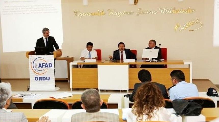 Oramp&rsquo;ın Masabaşı Tatbikatı Yapıldı