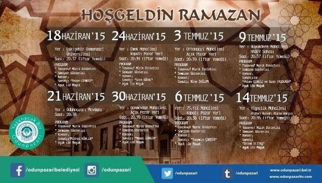 Odunpazarı Belediyesi Ramazan Programını A&ccedil;ıkladı 2