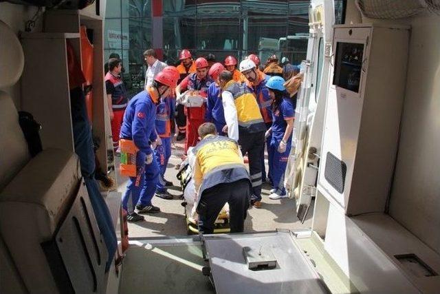 Afyonkarahisar Devlet Hastanesi’nde “yangın Ve Kurtarma” Tatbikatı 2