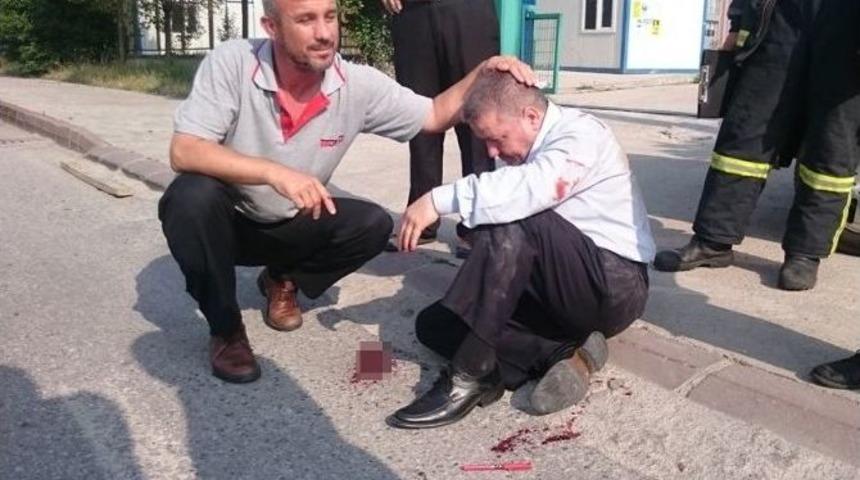 İndiği Aracın &Ccedil;arpması Sonucu Yaralandı