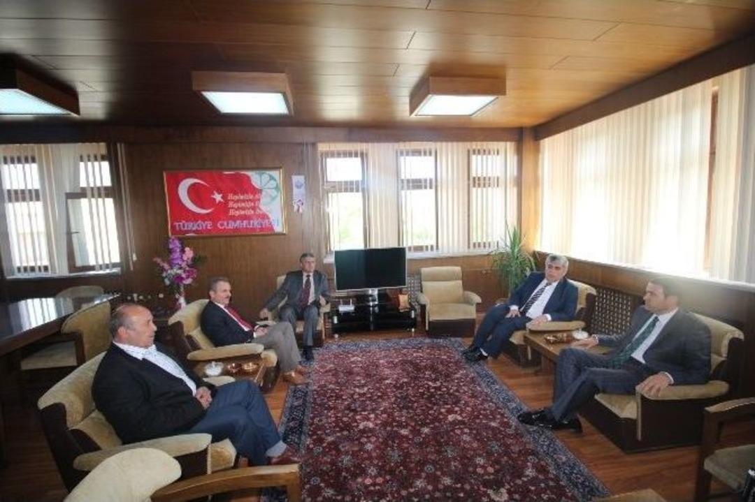 Vali Işın, Kurumları Ziyaret Etti