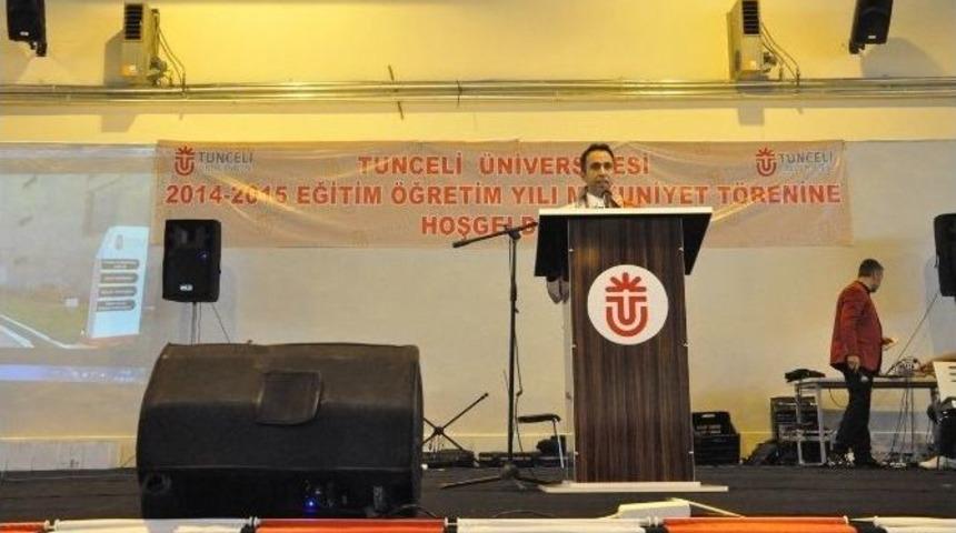 Tunceli &Uuml;niversitesi&rsquo;nde Mezuniyet Coşkusu