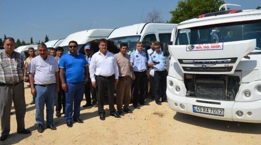 J Plaka Alacak Ara&ccedil;ların Denetimi Yapıldı