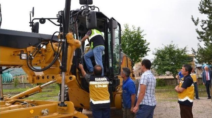 Greyder Operatörlerine Eğitim Verildi
