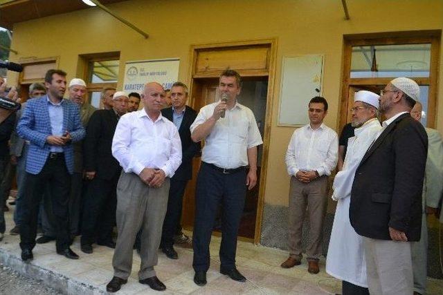 İskilip Karatepe Çatma Cami İbadete Açıldı