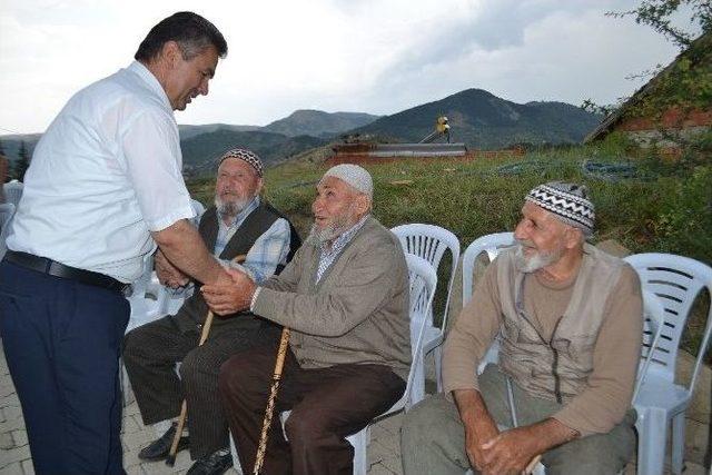 İskilip Karatepe Çatma Cami İbadete Açıldı