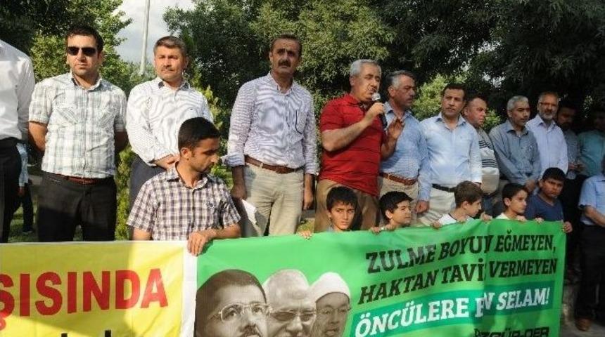 Mursi Hakkında Verilen İdam Kararı Batman&rsquo;da Protesto Edildi
