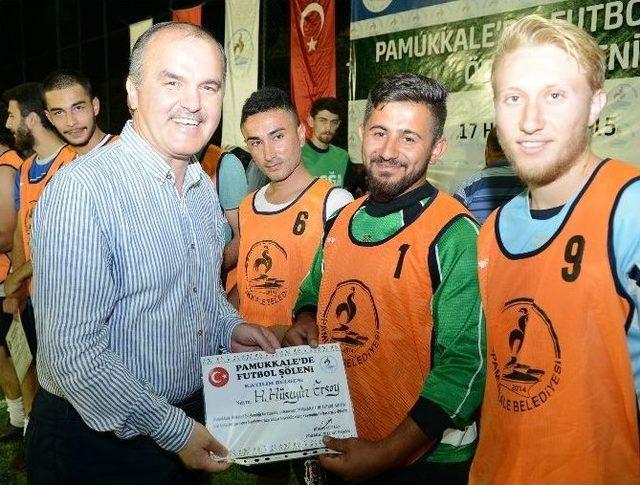 Halı Saha Turnuvası&rsquo;nda Final Karşılaşması Yapıldı 1