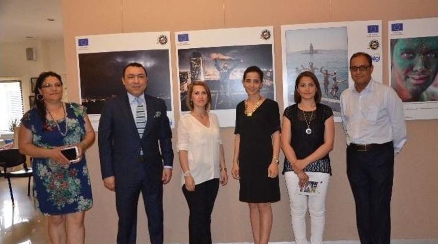 Ab&rsquo;nin T&uuml;rkiye&rsquo;ye Yansımaları Sergisi A&ccedil;ıldı