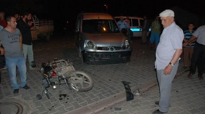 Bayrami&ccedil;&rsquo;te Trafik Kazası; 1 Yaralı