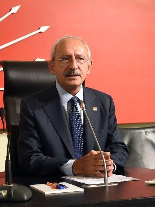 Chp İl Başkanları Toplantısı Başladı