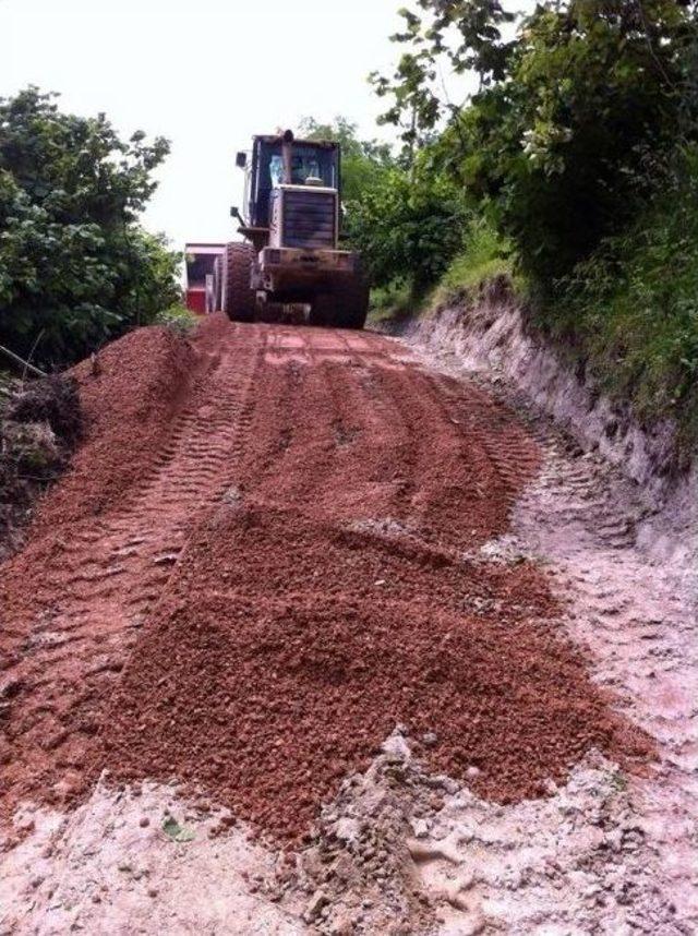 Fatsa’da Yol Çalışması