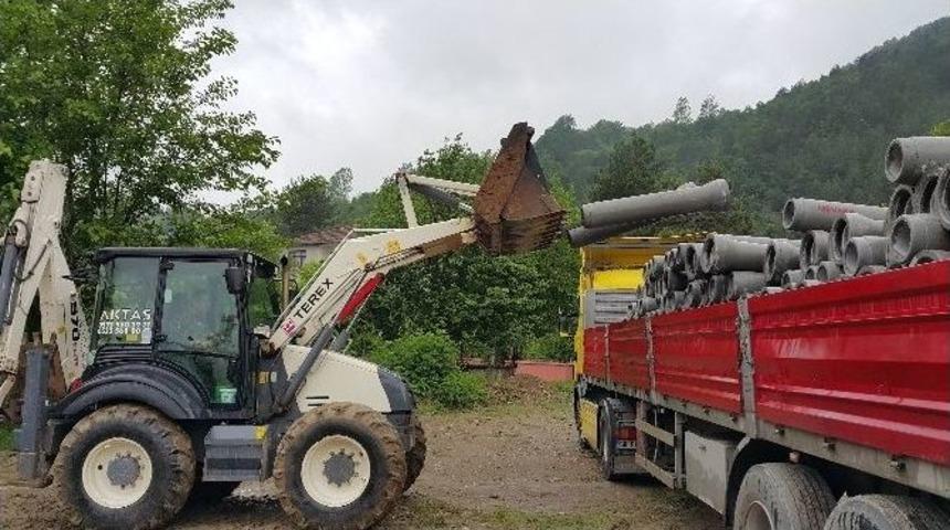 Ulus&rsquo;ta Alt Yapı &Ccedil;alışmaları Başladı