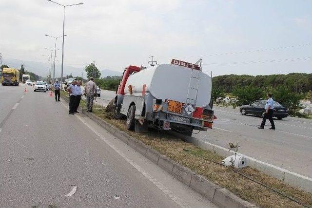 Kontrolden Çıkan Tanker Refüje Çıktı