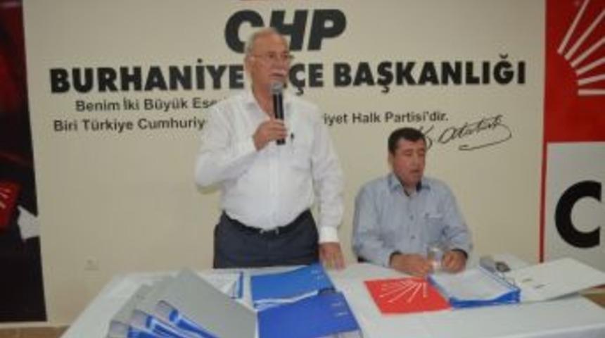 Burhaniye&rsquo;de Akova Basın A&ccedil;ıklaması Yaptı