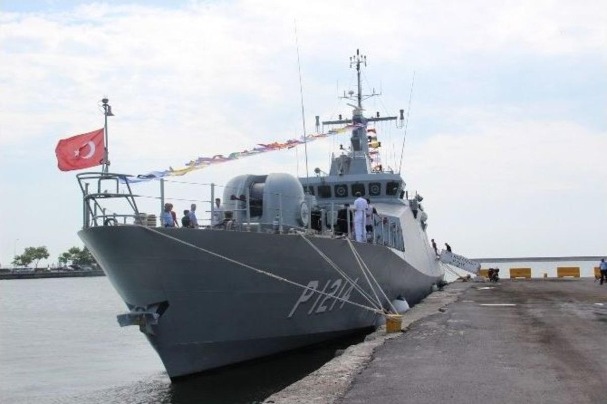 Tcg Kdz. Ereğli Karakol Gemisi Ziyarete A&ccedil;ıldı