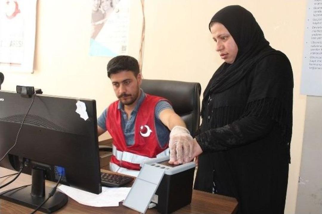 Suriyeliler, Biometrik Kayıt Sistemiyle Kayıt Altına Alınıyor
