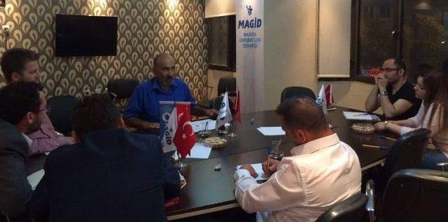 Magid, Tarihçi Yazar Müslüm Oğuz’u Ağırladı