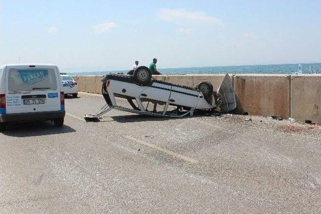 İzmir’de Trafik Kazası: 1 Yaralı