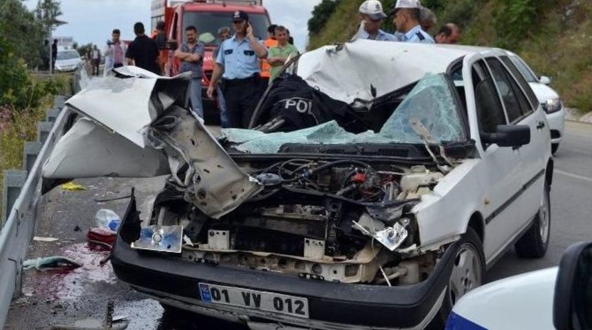 Bursa&rsquo;da Trafik Kazasında Polis Memuru Hayatını Kaybetti