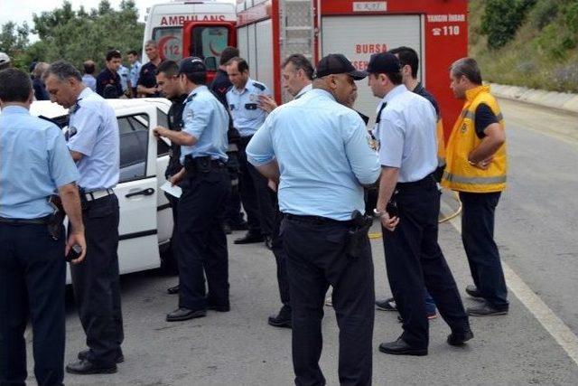 Bursa’da Trafik Kazasında Polis Memuru Hayatını Kaybetti