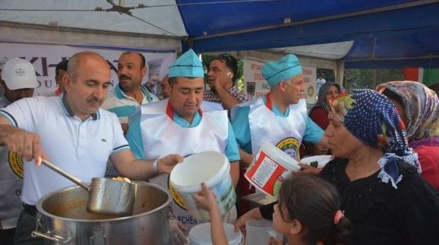 Başkan Kara, İlk İftarını &Ccedil;adırda A&ccedil;tı