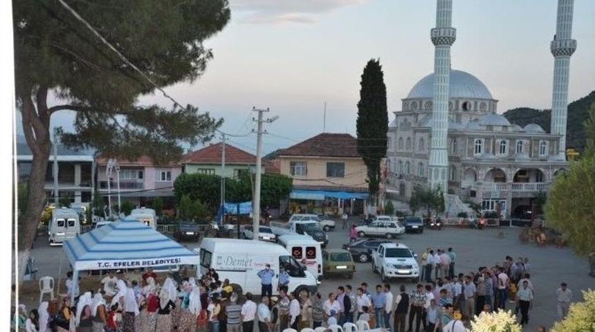 Efeler Belediyesi İlk İftarını Eğrikavak Mahallesi&rsquo;nde Verdi
