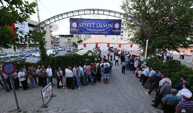 Denizli’de 5 Bin Kişi İftar Çadırında Buluştu