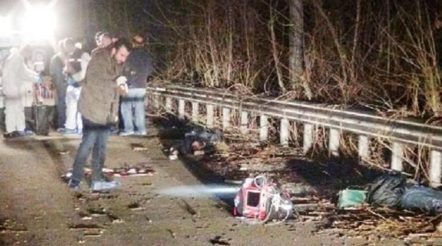 Sapanca'da TEM'deki TIR parkında 2 ceset bulundu