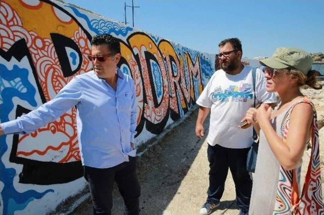 Bodrum Duvarları Renklendi