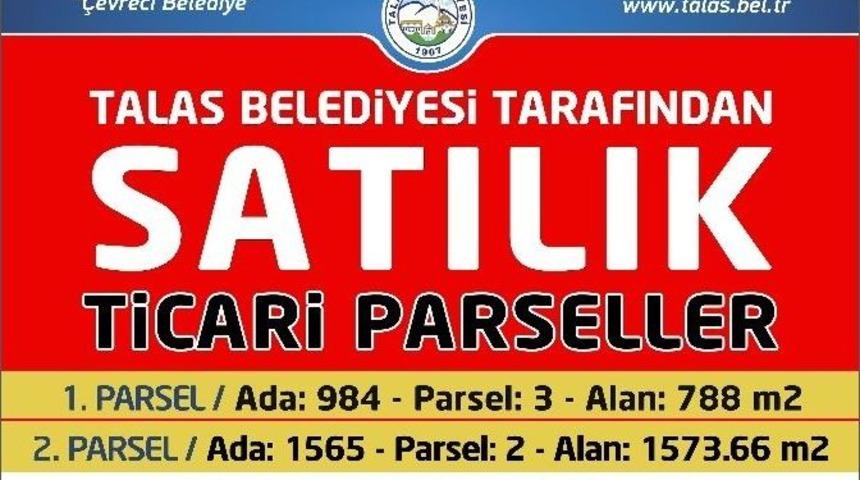 Talas&rsquo;ta Satılık Arsalar