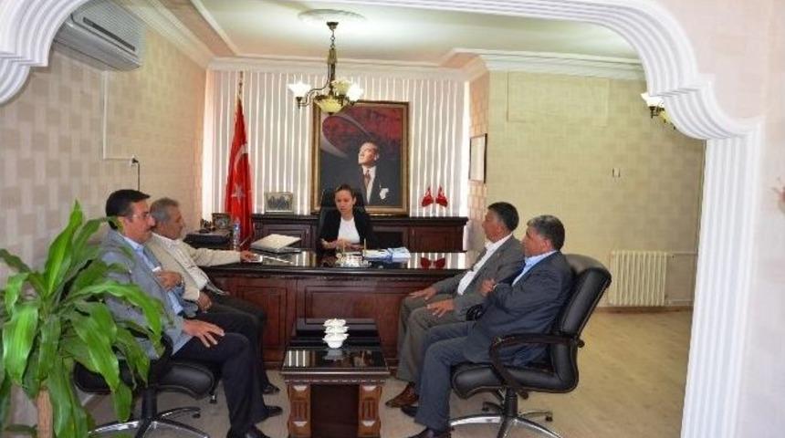 Şahin Ve T&uuml;fenkci&rsquo;den Yazıhan&rsquo;a Teşekk&uuml;r Ziyareti