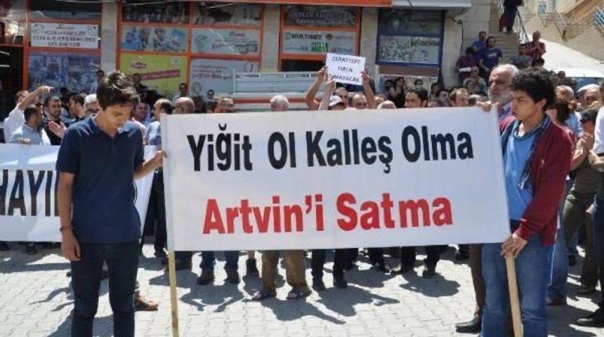 Artvin&rsquo;De &Ccedil;evreciler Yine Sokakta