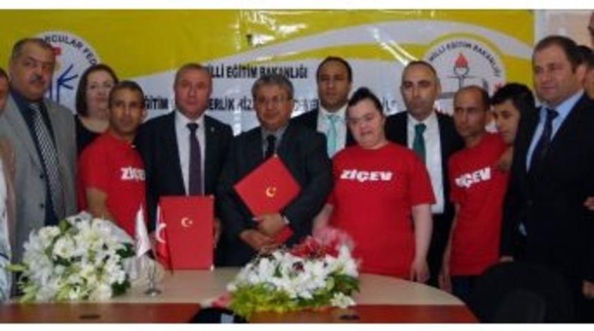 Milli Eğitim Bakanlığı İle T&uuml;rkiye &Ouml;zel Sporcular Spor Federasyonu Arasında Protokol İmzalandı