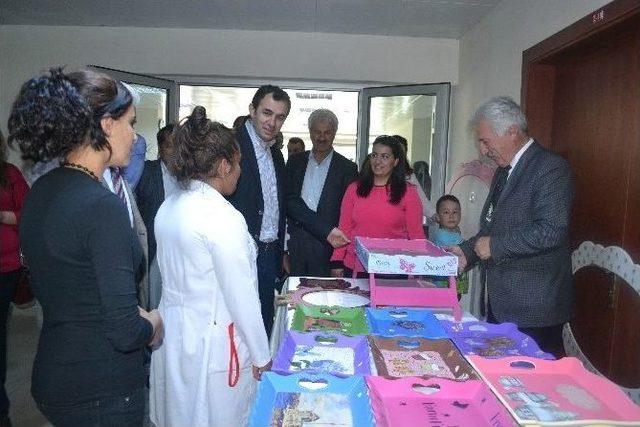 Kız &Ccedil;ocuk Destek Merkezi&rsquo;nde "yıldızlar Kaymasın" El Sanatları Sergisi 1