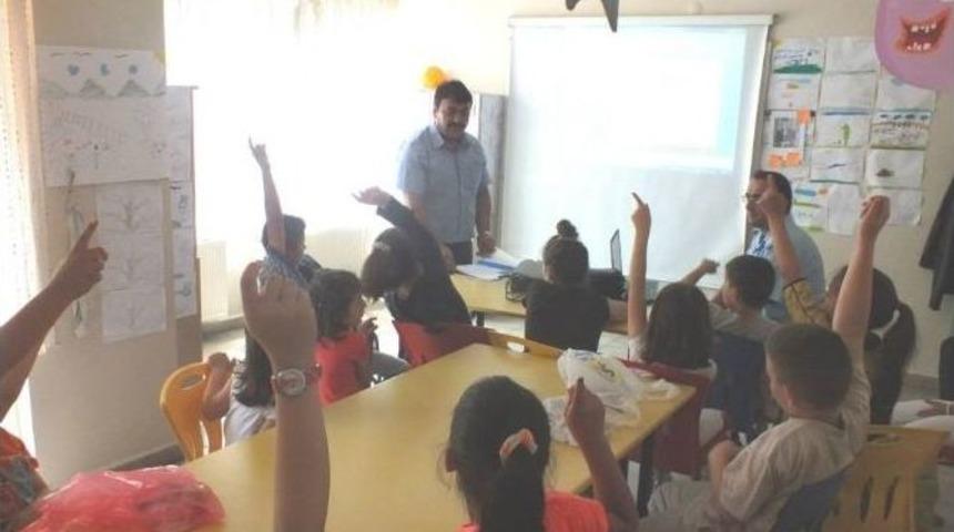 &Ccedil;aycuma İtfaiyesi&rsquo;nden Eğitim G&ouml;n&uuml;ll&uuml;lerinde Yangın Eğitimi