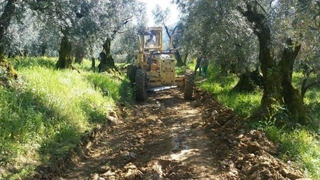 Orhangazi Belediyesi Köy Yollarındaki Çalışmalarını Hızlandırdı