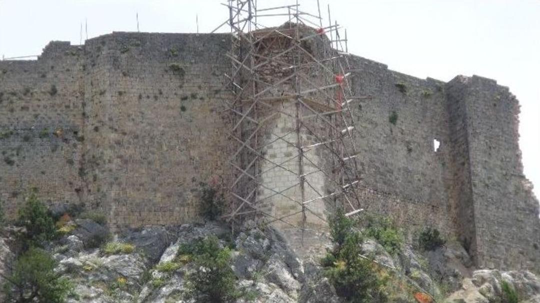 (&ouml;zel Haber)feke Kalesi Ve Kara Kilise Restorasyonu Tamamlanıyor