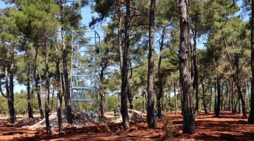 Macera Parkı’nda Çalışmalar Başladı