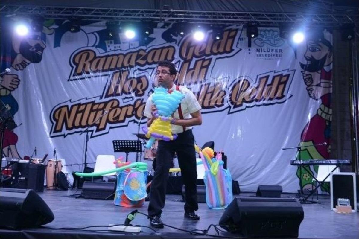 Nil&uuml;fer&rsquo;de Ramazan Şenliği Turgay Başyayla İle Başladı