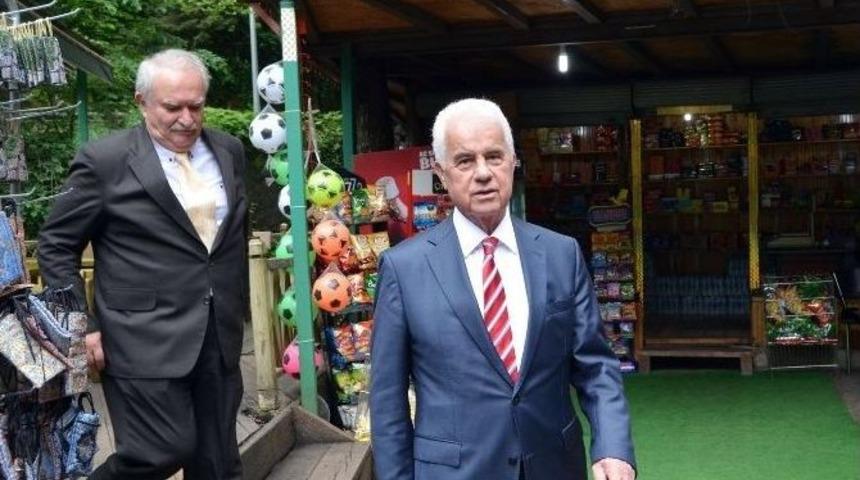 (&ouml;zel Haber) Kktc Eski Cumhurbaşkanı Derviş Eroğlu Trabzon&rsquo;da