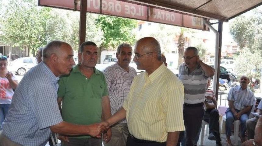 Vekillerden Ortaca Chp&rsquo;ye Teşekk&uuml;r Ziyareti