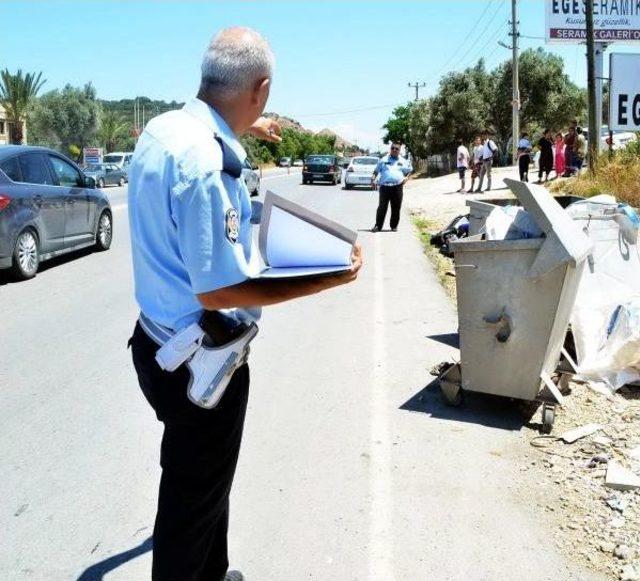 Motosikletli Baba Kız Ölümden Döndü