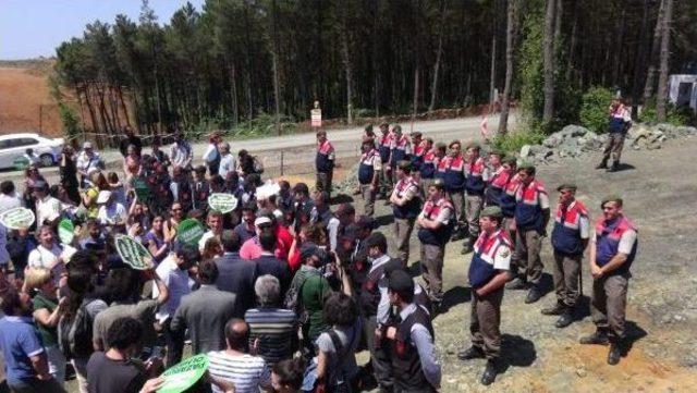 3.k&ouml;pr&uuml; Şantiyesine  Mahkeme Kararını Okumaya Gittiler Karşılarına Yetkili Yerine Toma &Ccedil;ıktı 2