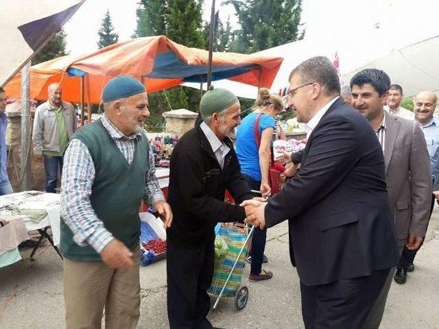 Ak Parti Bilecik Milletvekili Eldemir&rsquo;den Osmaneli&rsquo;ye Teşekk&uuml;r Ziyareti 1