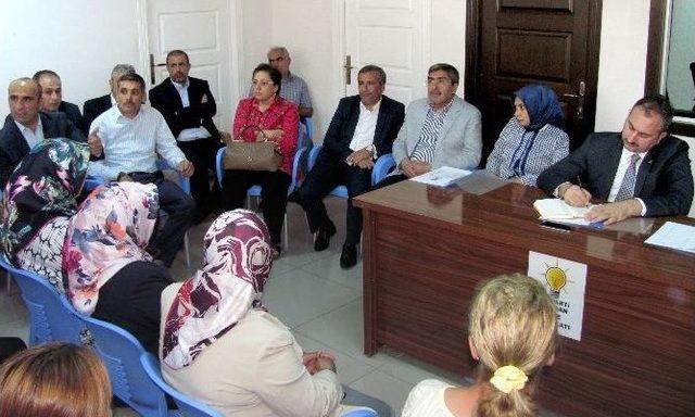 Ak Parti Genel Başkan Yardımcısı G&uuml;l, Araban&rsquo;ı Ziyaret Etti 1