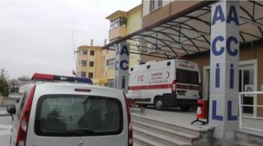 Başına Demir D&uuml;şen İnşaat İş&ccedil;isi Hastanelik Oldu