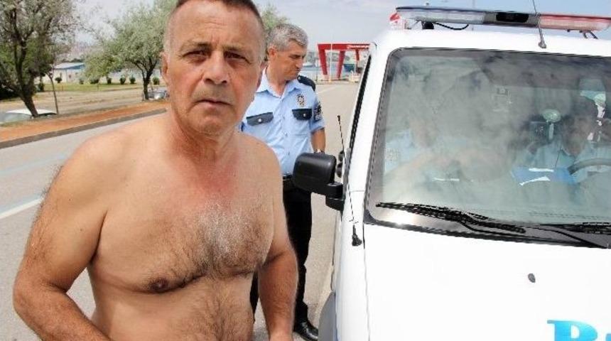 Denizde Fazla A&ccedil;ılınca Polisi Alarma Ge&ccedil;irdi